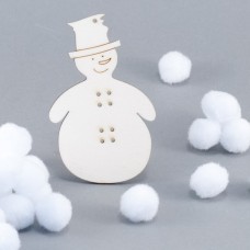 Sněhulák fešák s úsměvem